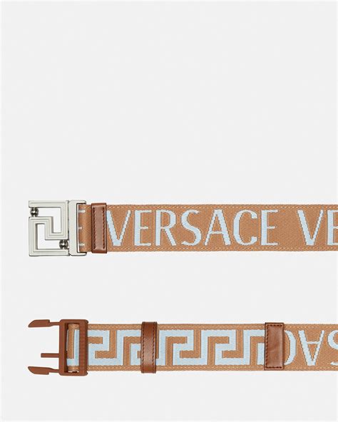 mens red versace belt|Versace reversible belt.